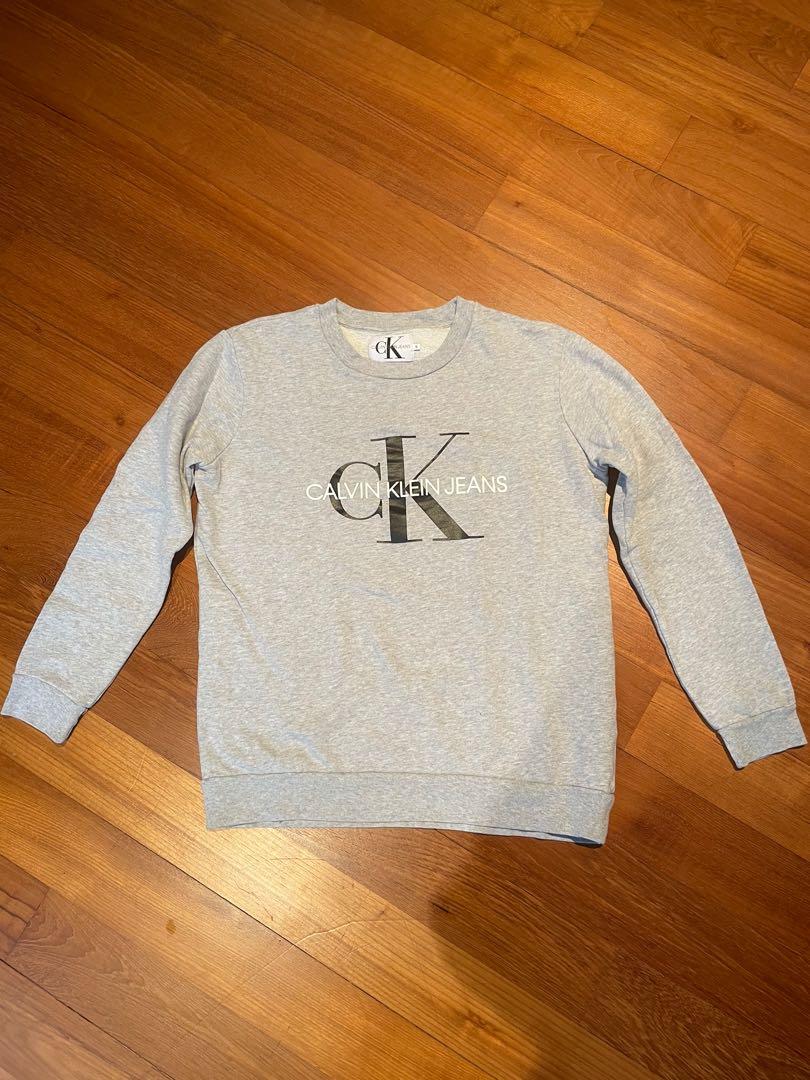 Calvin klein jeans grey jumper