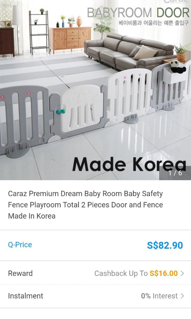 Caraz baby fence sales