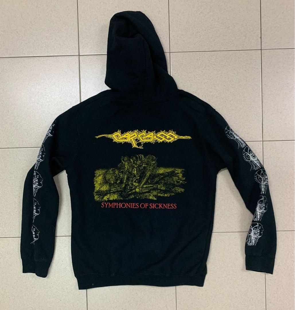 Carcass Symphonies Of Sickness Hoodie Men s Fashion Tops