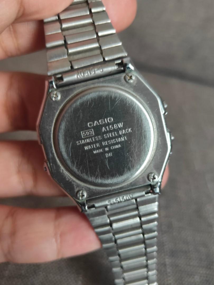 Casio hot sale a158w review