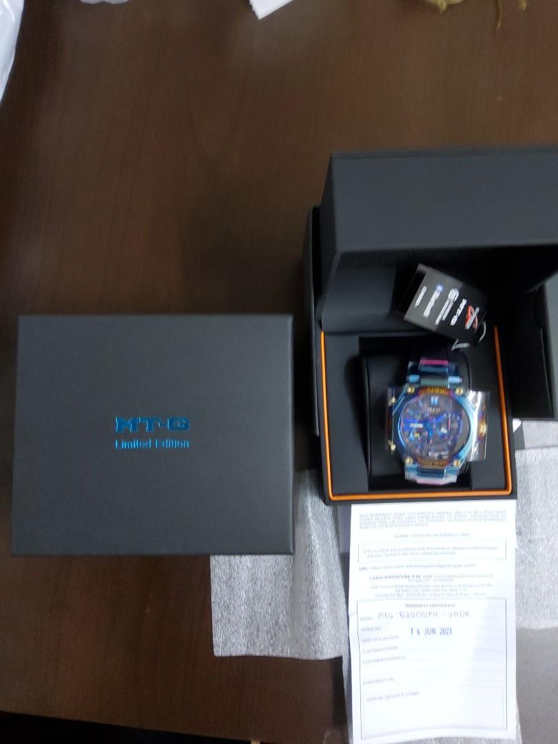 Casio G Shock Blue Phoenix Rainbow Ip Limited Edition Mtg Mt G Watch Mtg B00ph 2a Luxury Watches On Carousell Casio G Shock Blue Phoenix Rainbow Ip Limited Edition Mtg Mt G Watch Mtg B00ph 2a Luxury Watches On Carousell