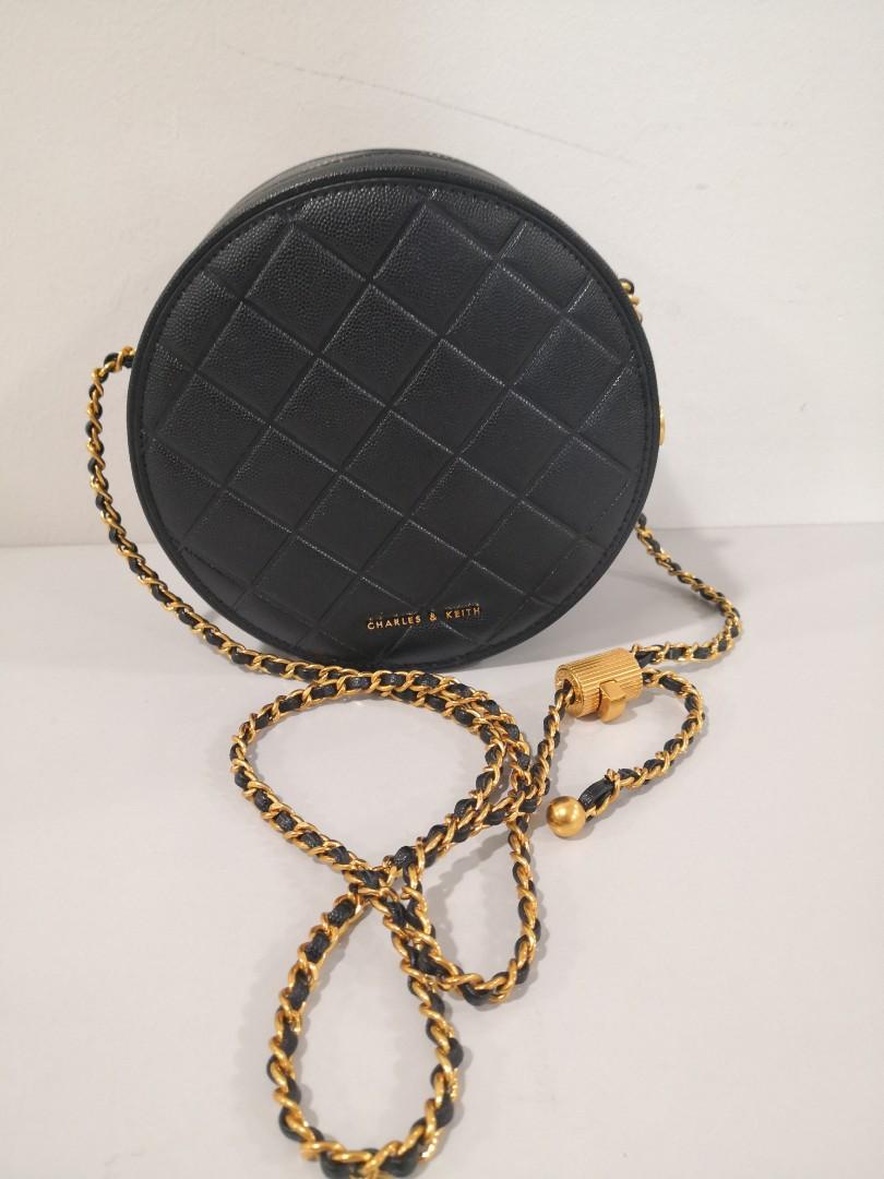 Charles and keith round sales bag