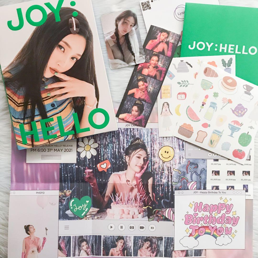 RED VELVET JOY HELLO ALBUM, Hobbies & Toys, Memorabilia