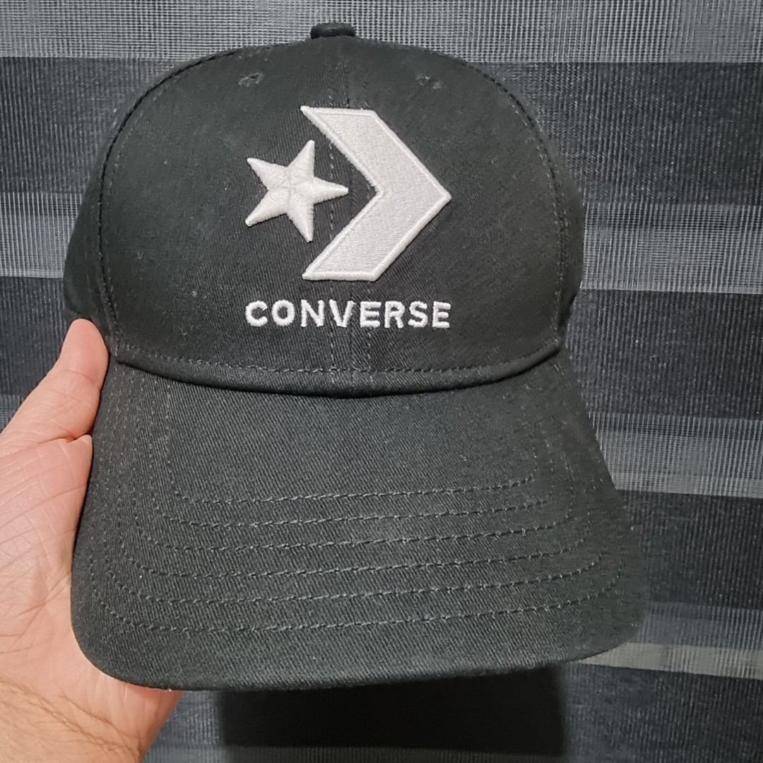 converse black cap