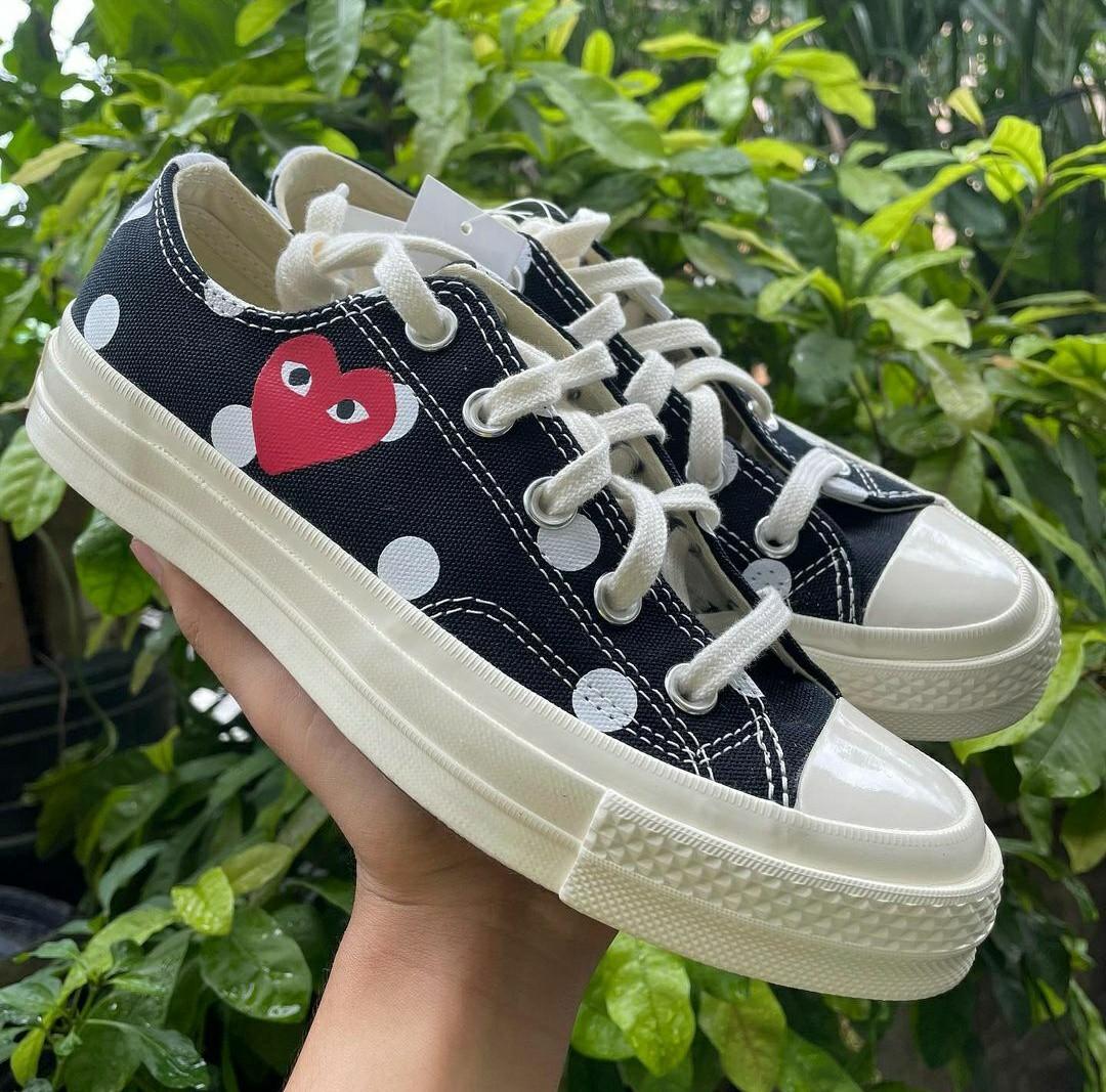 Cdg polka outlet dot shoes