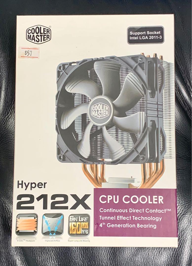 Cooler Master Hyper 212X CPU Cooler, Computers & Tech, Parts