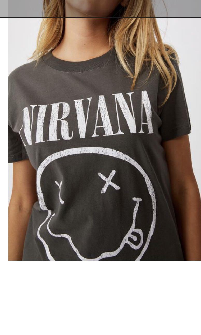 Nirvana shirt cotton on new arrivals