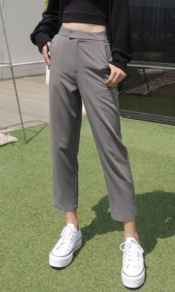 DAZY (SHEIN) Slant Pocket Solid