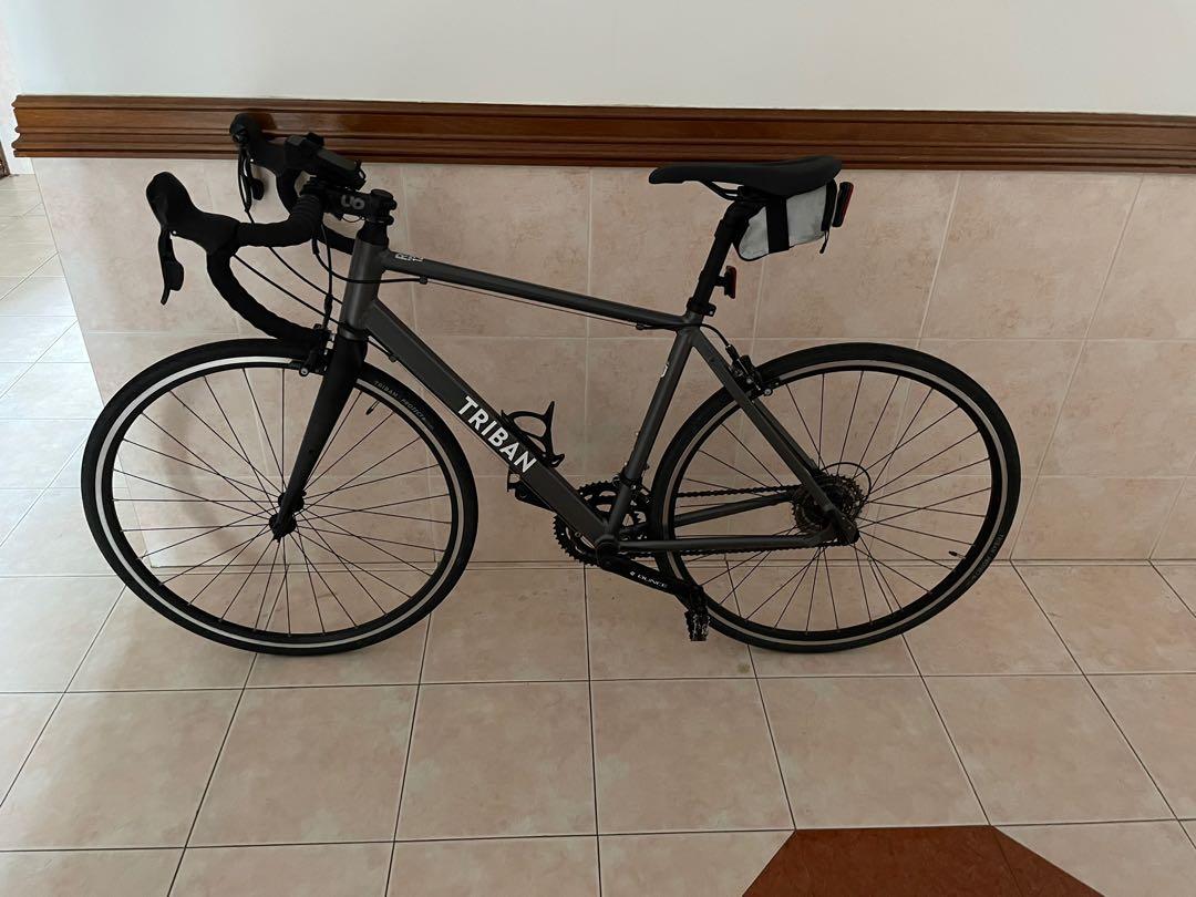 Decathlon Triban RC120 Road Bike Sports Equipment Bicycles Parts Bicycles on Carousell