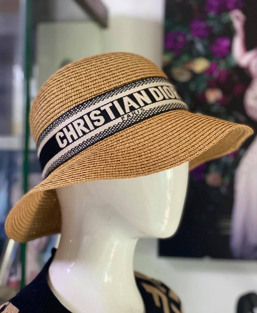 Dior top summer hat