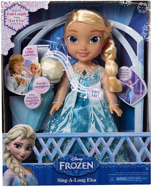 Sing along elsa doll with microphone best sale