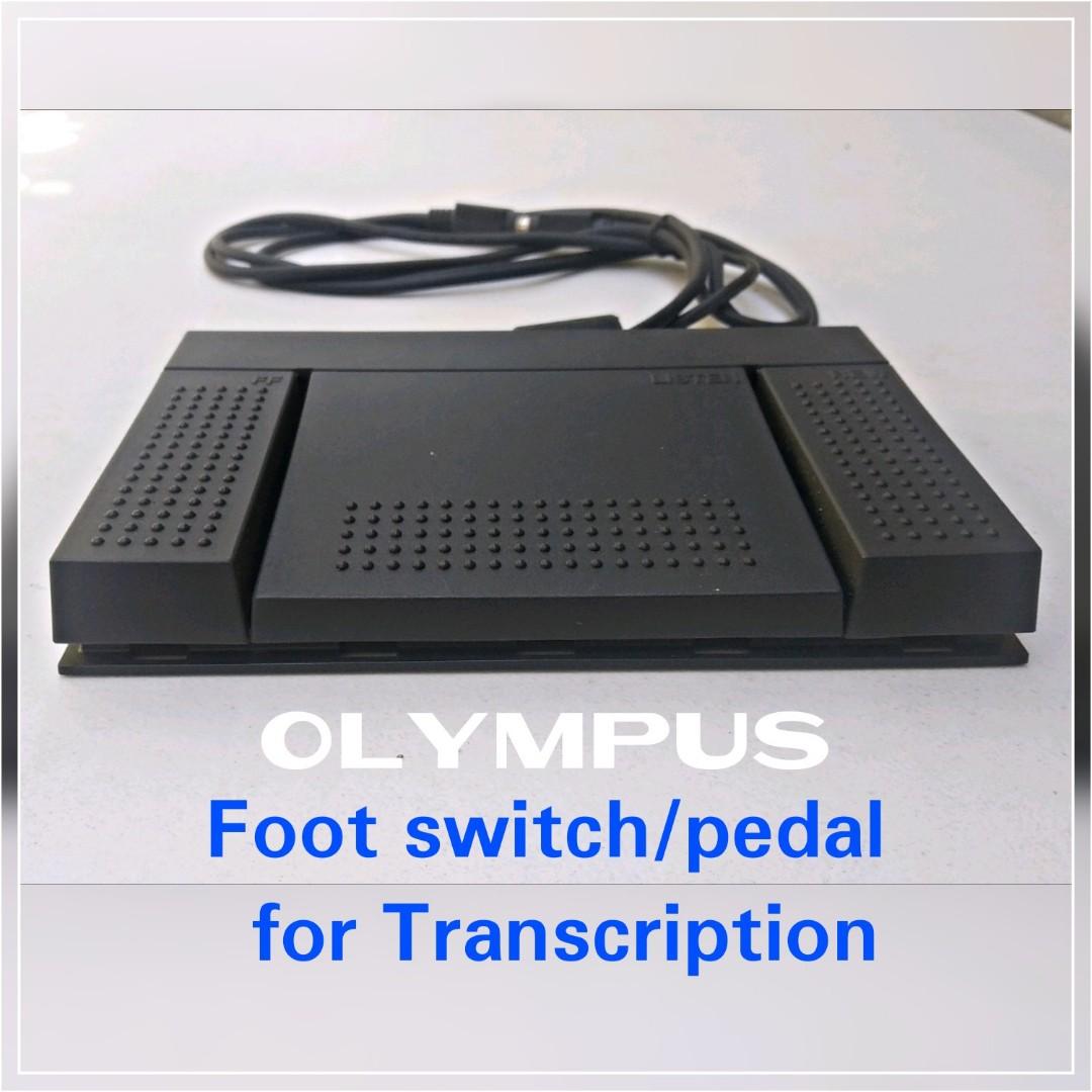 FOOT SWITCH PEDAL OLYMPUS RS23 FOR USB DIGITAL TRANSCRIPTION