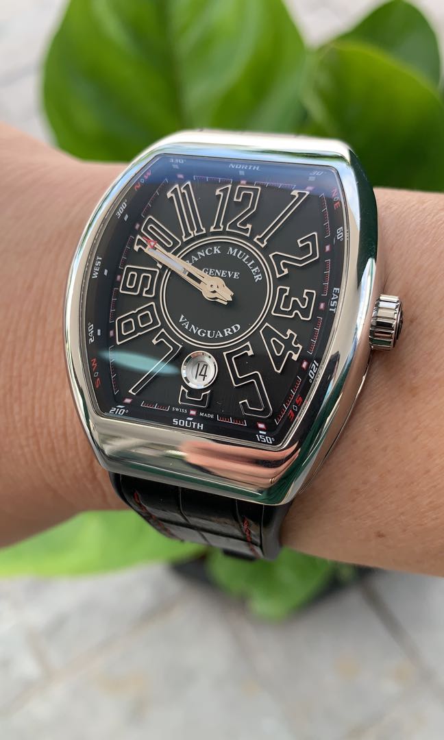 Franck Muller Vanguard V41 Steel Model no. V41 SC DT Dimension 44