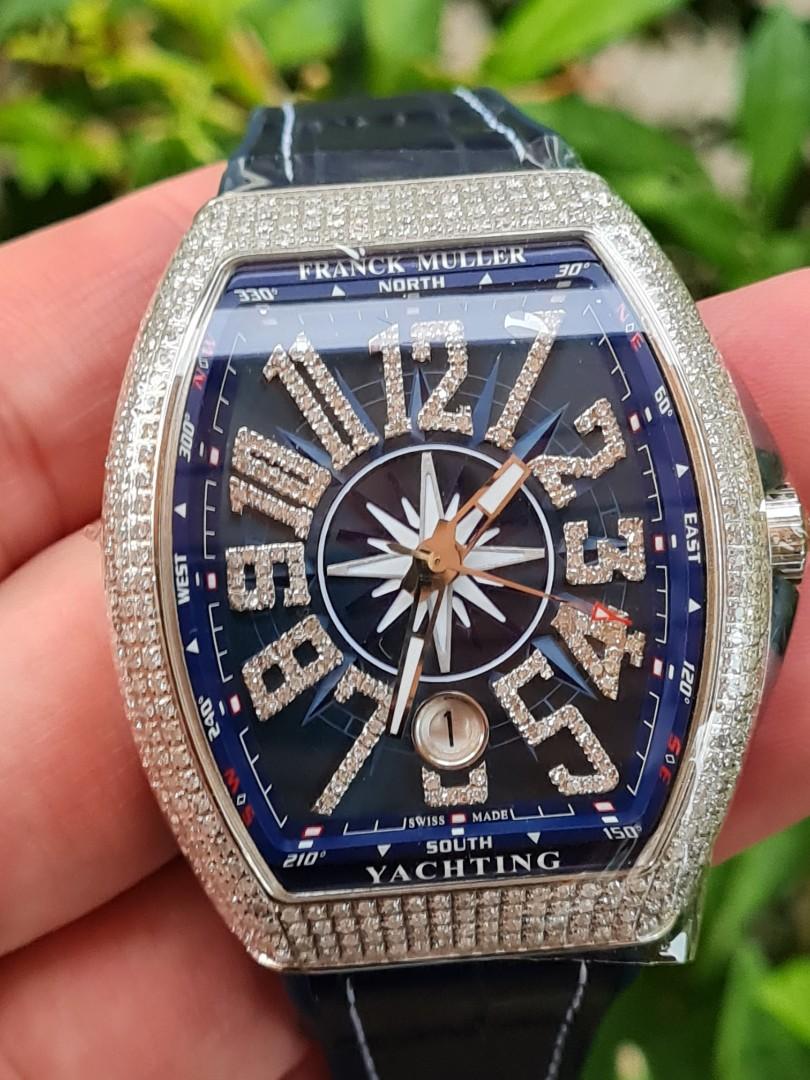 Franck muller on sale yachting diamond
