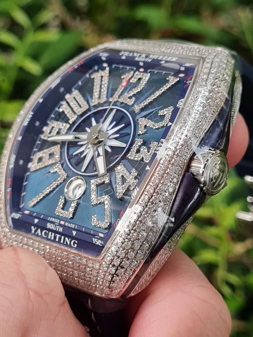 Franck muller vanguard yachting diamond on sale