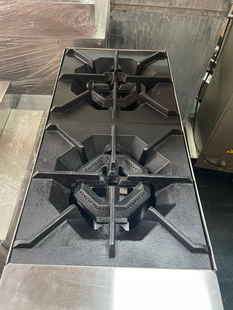 commercial 2 burner hot plate
