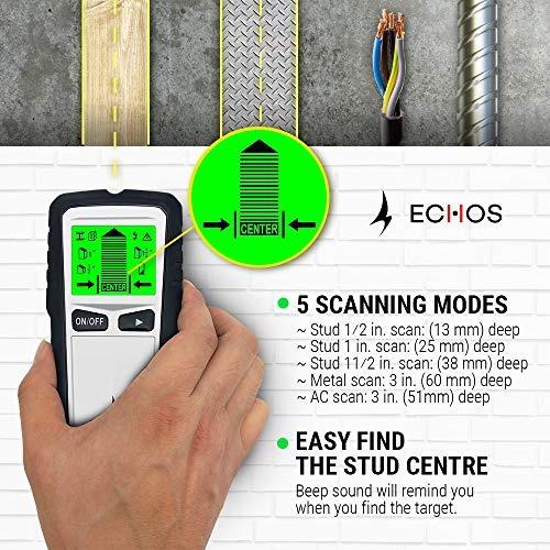 Echos Stud Finder Electric Stud Detector 5 in 1 Mufti Function Scanner