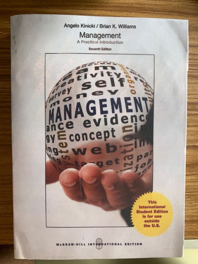Fundamental of Management College book / introduction to management ...