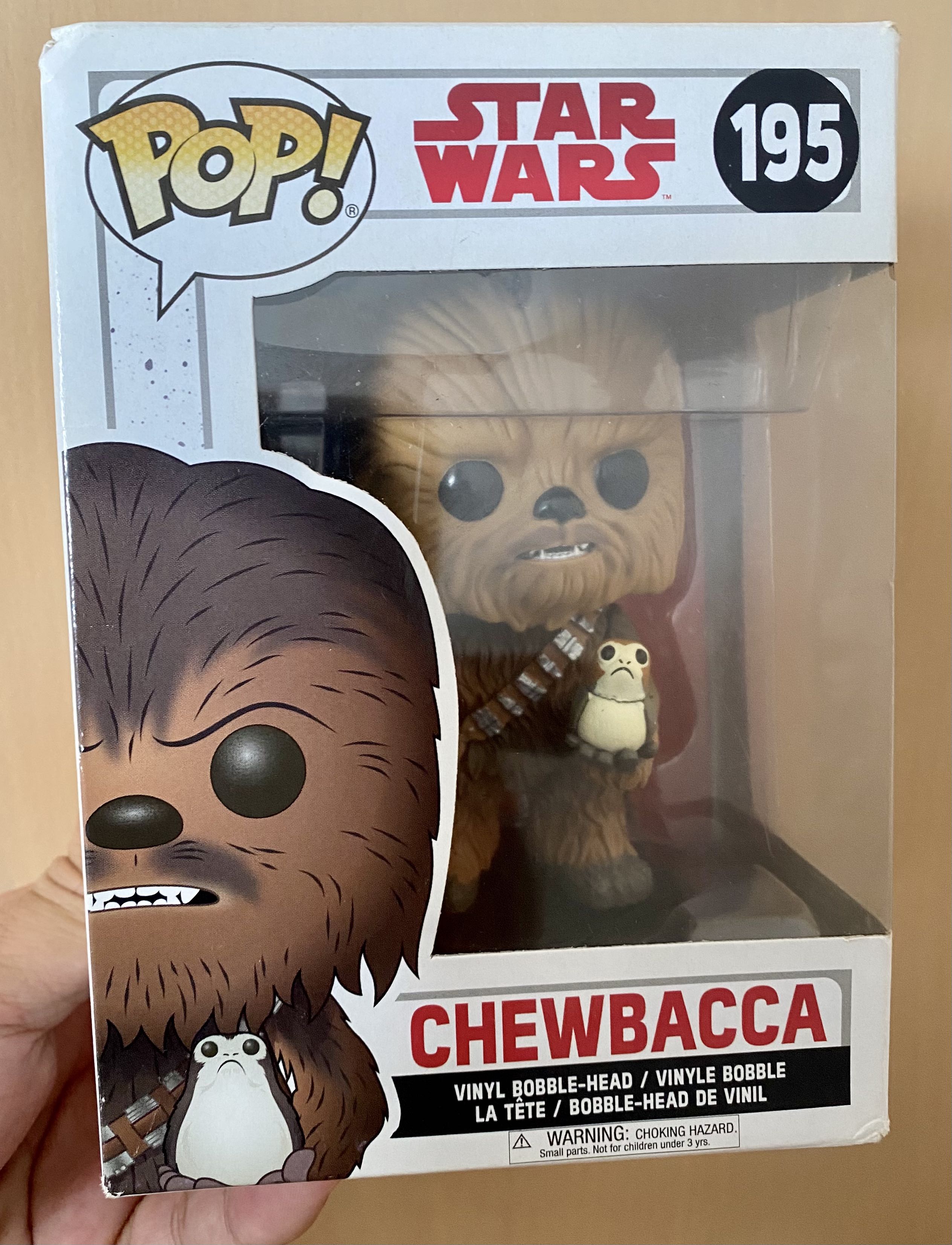 Funko Pop Chewbacca 195, Star Wars, 興趣及遊戲, 玩具& 遊戲類