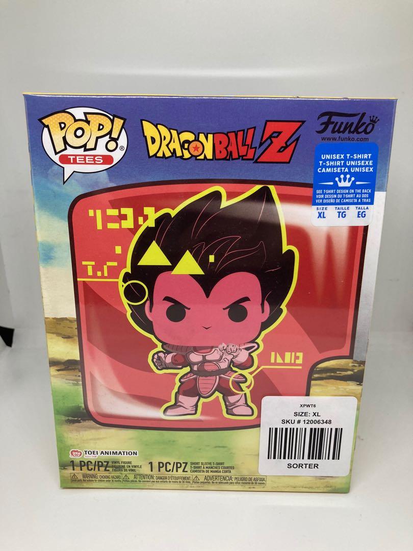 Funko Vegeta Pop Tee sealed XL, Hobbies 