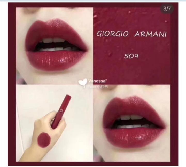 Armani lip hot sale maestro 509