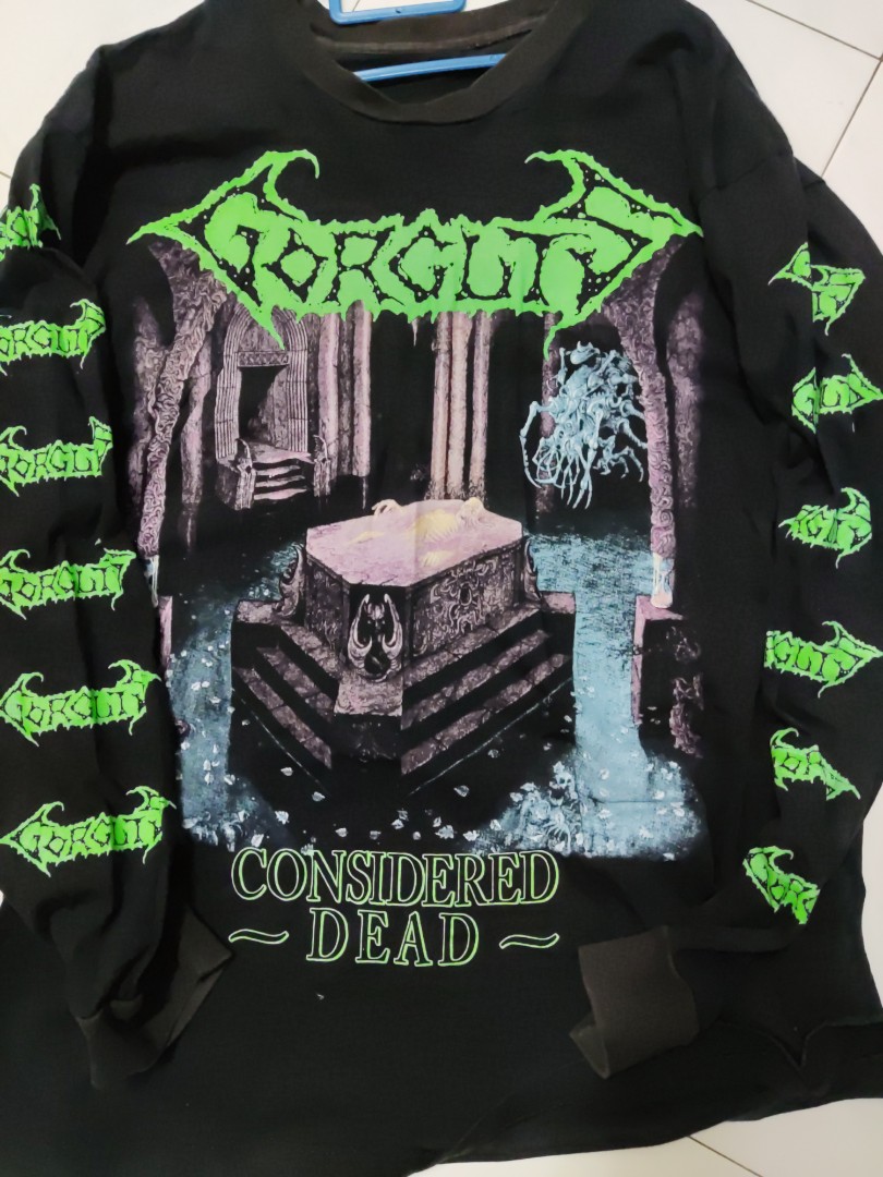 Gorguts Considered Dead tour shirt, Men 