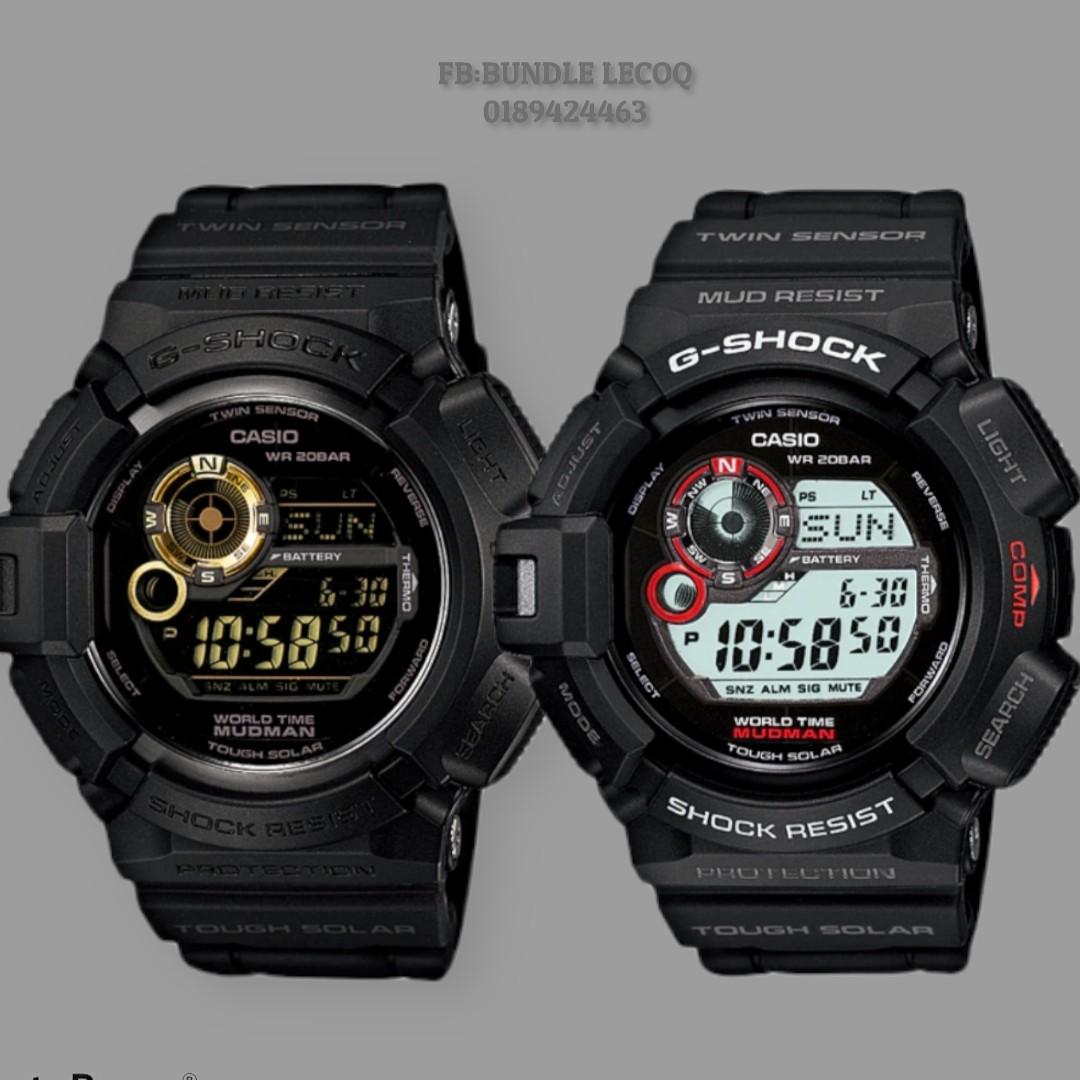 GSHOCK MUDMAN TOUGH SOLAR ORIGINAL G 9300 GOLD EYE Men s Fashion Watches Accessories Watches on Carousell