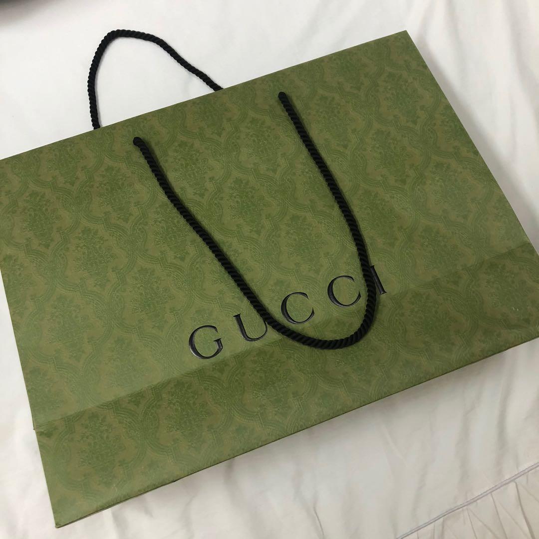 Gucci, Bags, Gucci Paper Shopping Bag