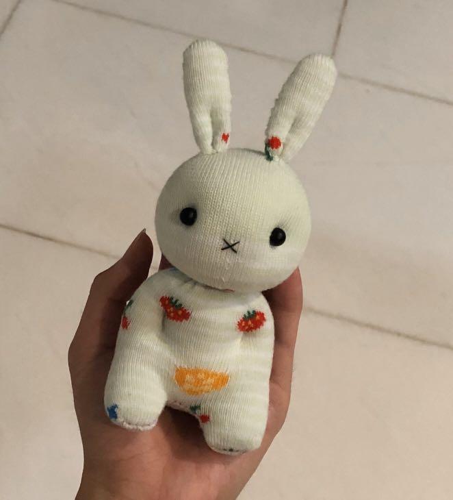 homemade bunny stuffed animal