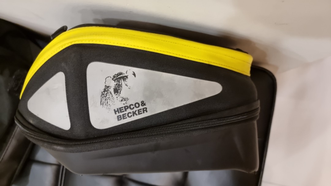 Hepco & Becker Tank Bag and Tank Ring for XSR900, Motorcycles