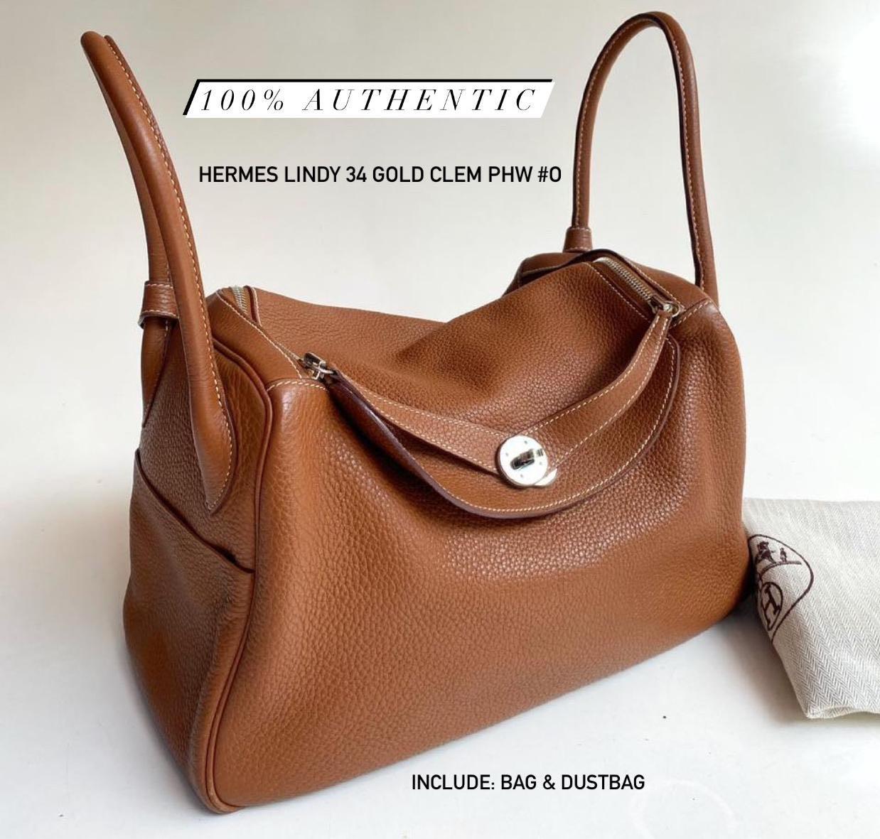 Jual Tas Hermes Lindy Original Preloved Second Branded Bag