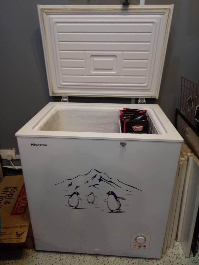Hisense Chest Freezer 145L, TV & Home Appliances, Kitchen Appliances