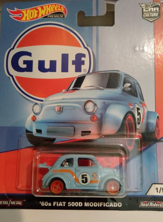 Hot wheels fiat 500 gulf best sale
