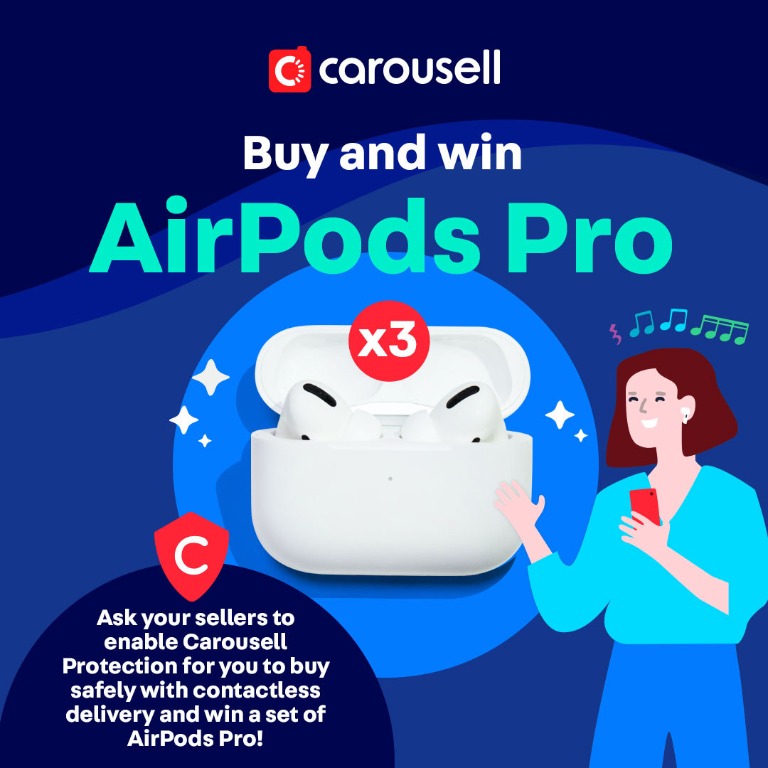 chikane negativ Symphony How to win Airpods Pro?, Mobile Phones & Gadgets, Tablets, Windows on  Carousell