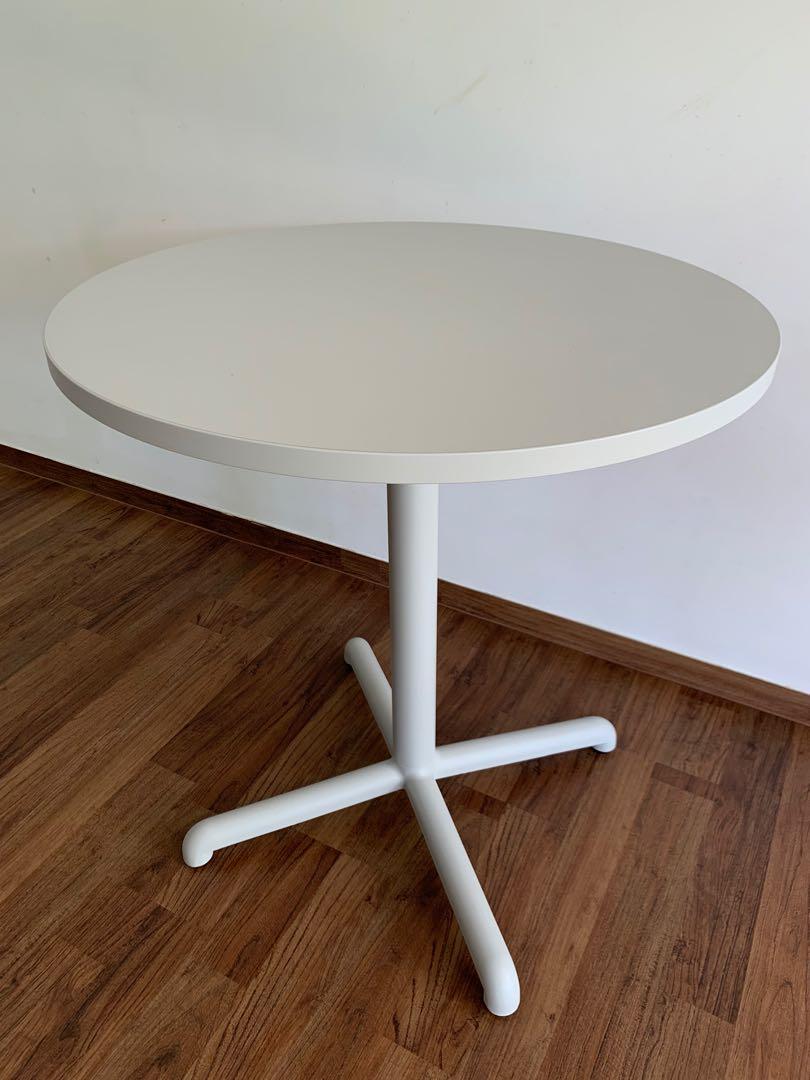 Ikea grey deals round table