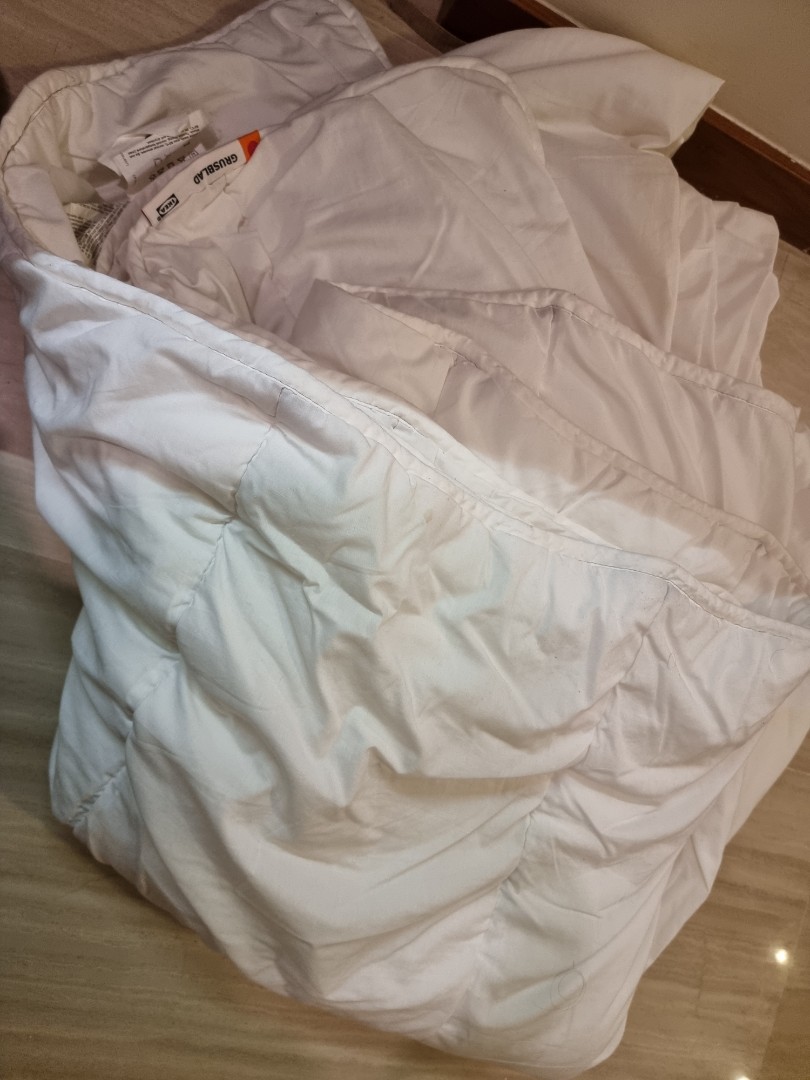 Ikea Quilt, Furniture & Home Living, Bedding & Towels on Carousell