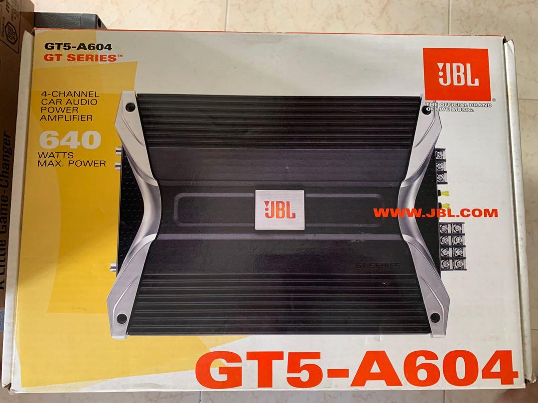 GT5-A604 - JBL 640-Watt 4-Channel GT5 Series Power Amplifier