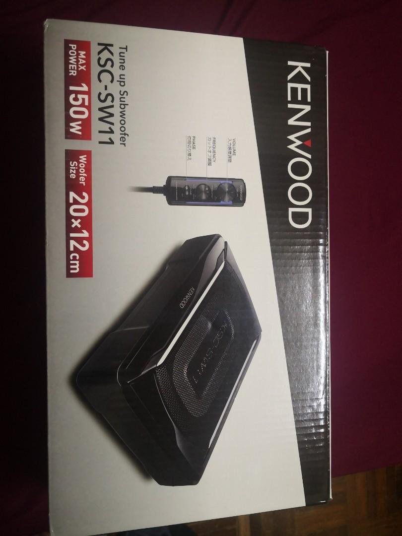 Kenwood subwoofer underseat, Auto Accessories on Carousell