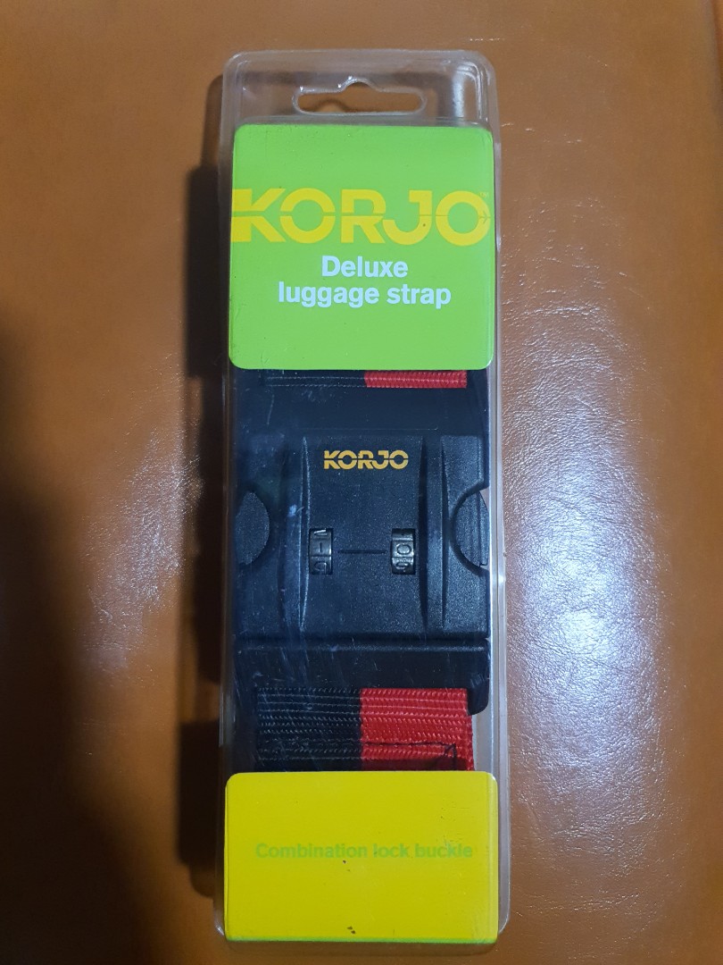 Korjo Deluxe Luggage Strap w 