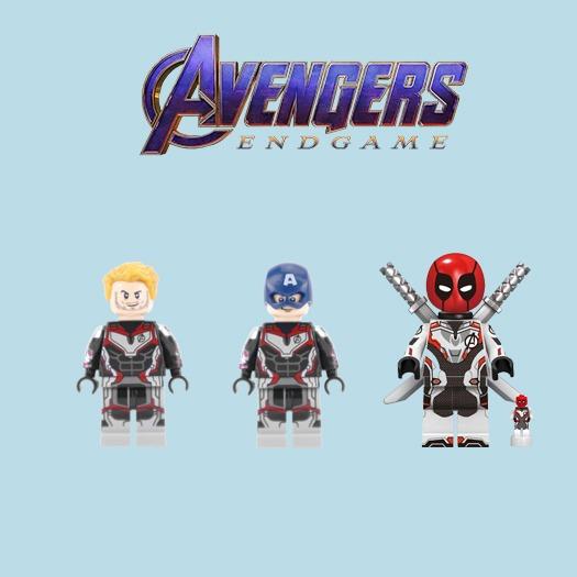 Captain America Marvel Lego Fit Figure Avengers End Game Quantum Suit UK Seller 