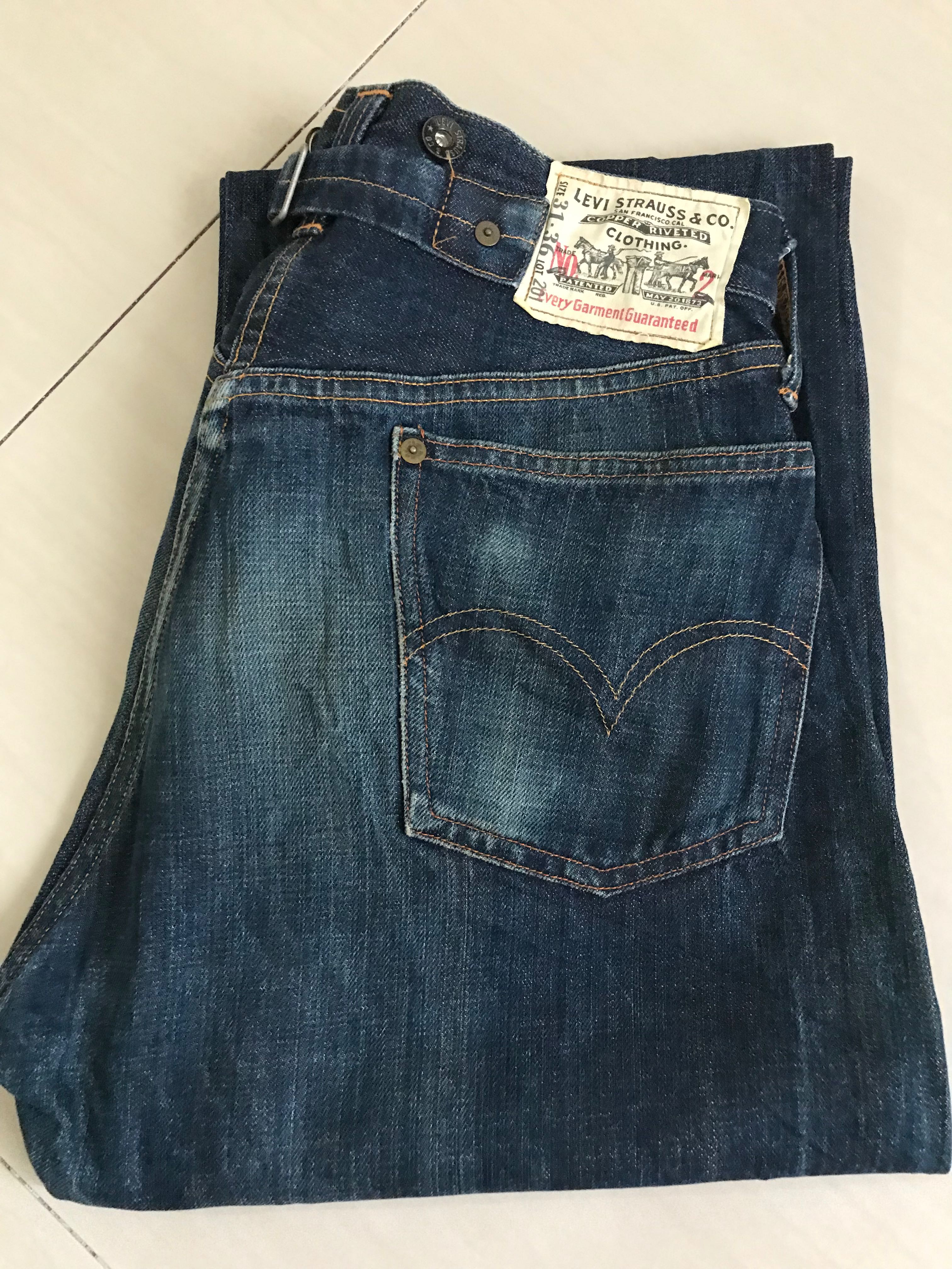 Levis LVC 201, Men's Fashion, Bottoms, Jeans on Carousell