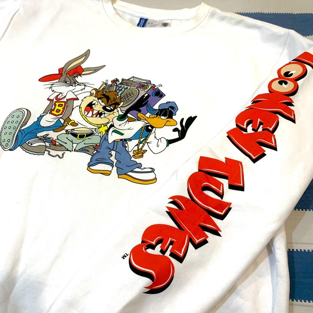 Looney tunes hoodie best sale h&m