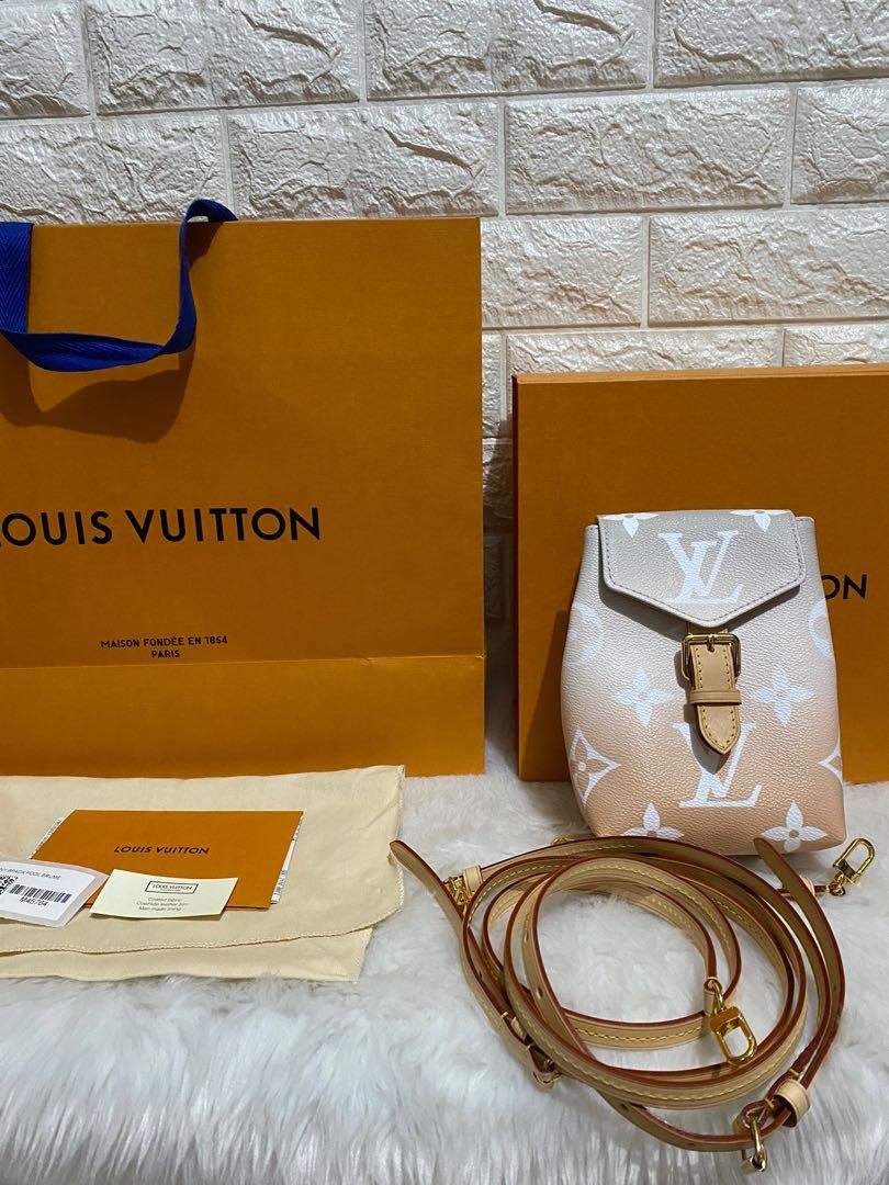 LOUIS VUITTON PALM SPRINGS MINI BACKPACKCROSSBODY MONOGRAM CANVASLEATHER   eBay