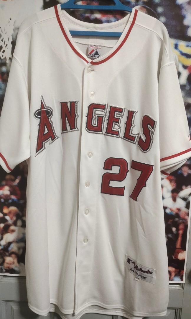 Majestic MLB Los Angeles Angels Jersey #27, Men's Fashion, Tops