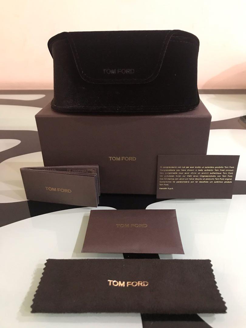 New Matte Black Tom Ford Authentic Sunglasses Case , Men's Fashion, Watches  & Accessories, Sunglasses & Eyewear on Carousell