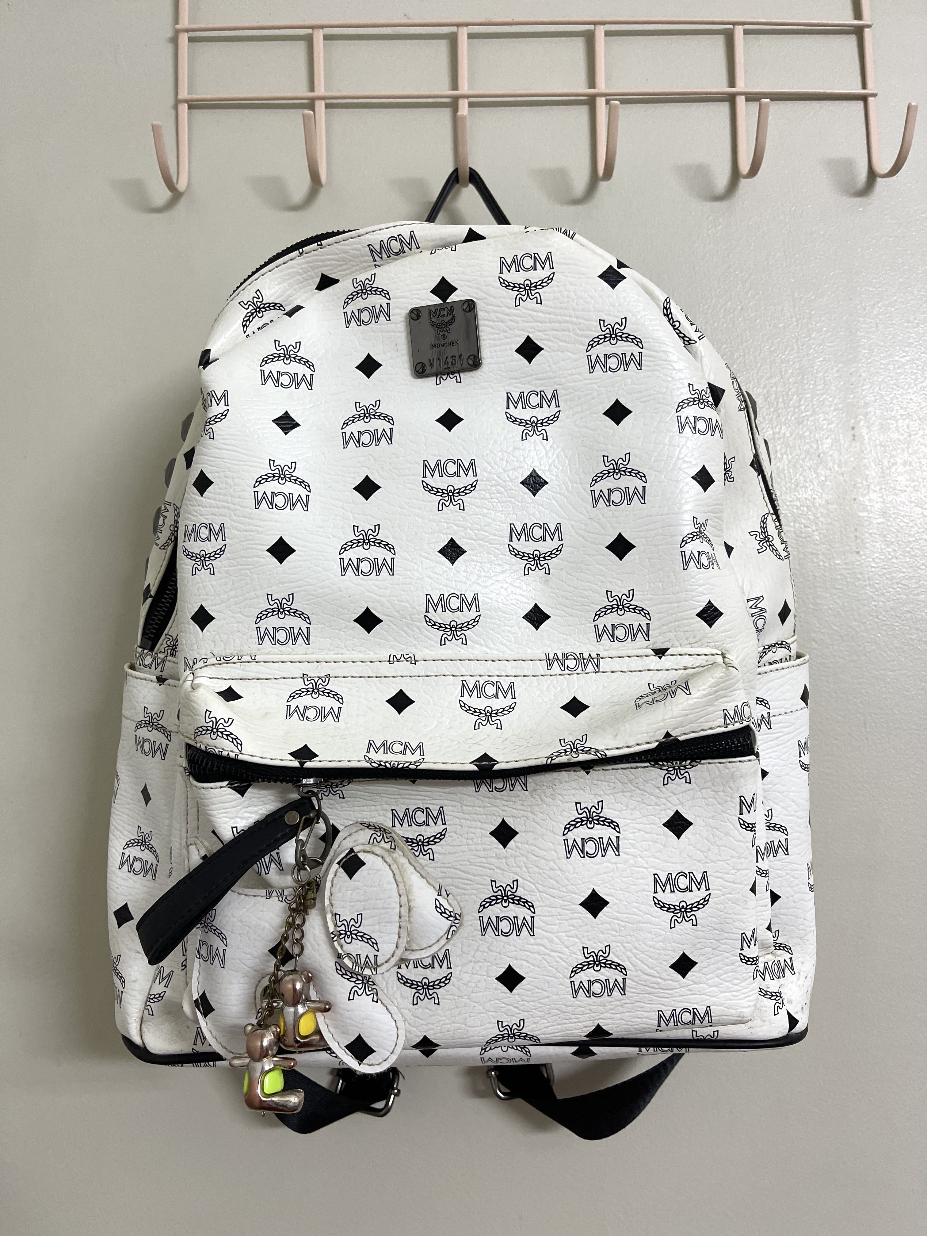 mcm backpack sizes