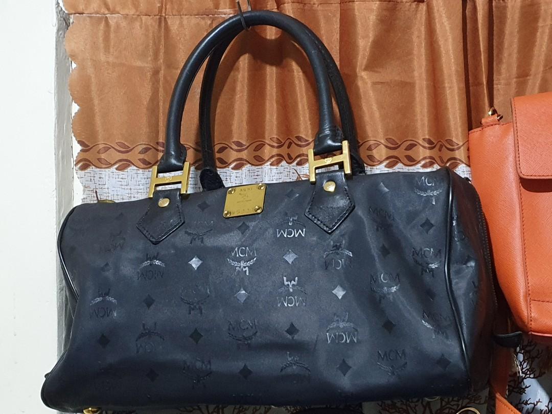 MCM vintage doctor's bag, Luxury, Bags & Wallets on Carousell