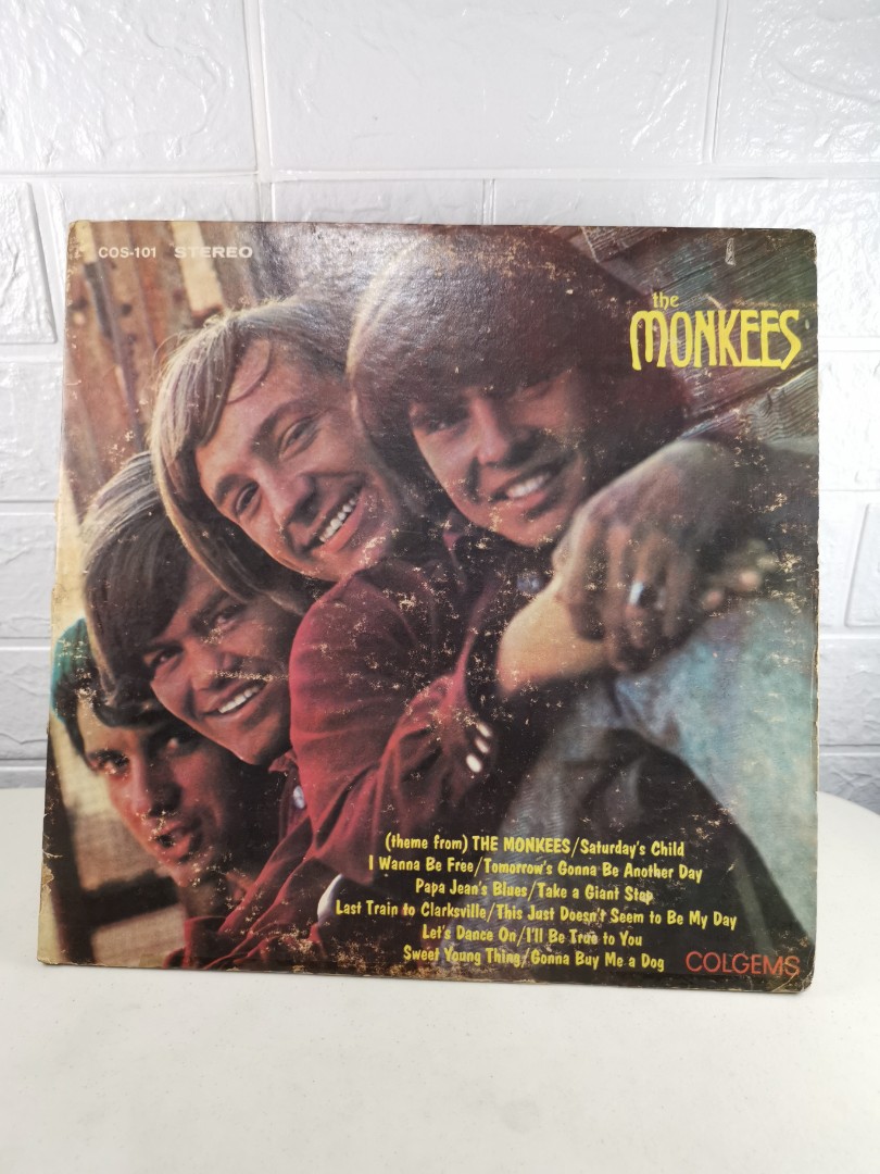 Meet the Monkeys Vinyl Record Plaka LP, Hobbies & Toys, Music & Media