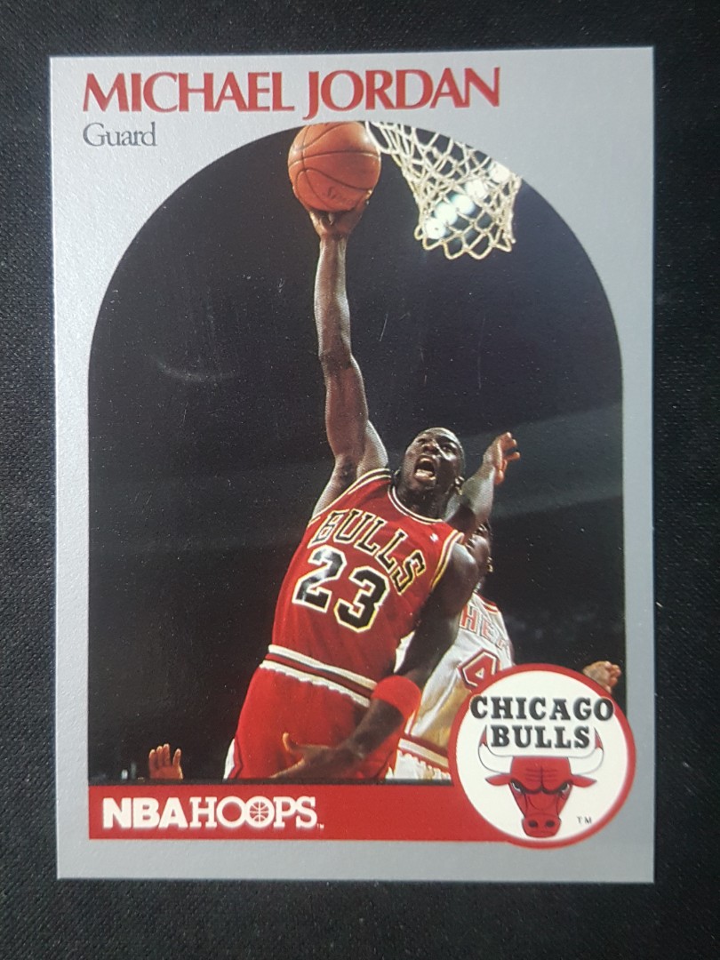 michael jordan hoops card value