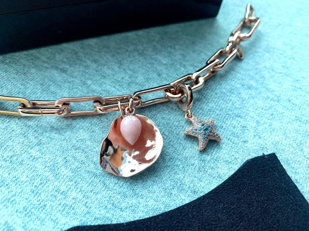Monica Vinader Rose Gold Bracelet Women s Fashion Jewelry Organisers Bracelets on Carousell